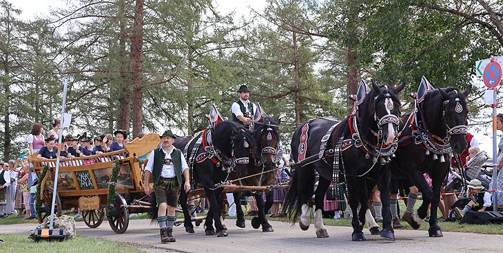 Leonhardi Fahrt Siegertsbrunn (©Foto: Martin Schmitz)